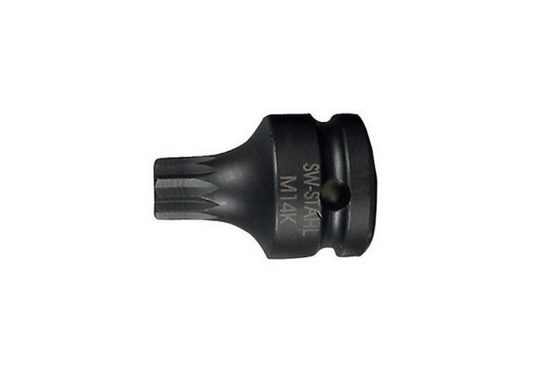 SW-STAHL ključ nasadni 1/2″ udarni m14 12 kutni 40mm dužina 10195L-14L