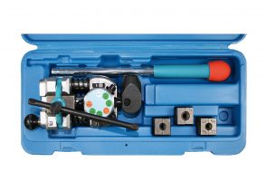 SW-STAHL alat za izradu kočionih cijevi 3/16″ /4,75-5-6mm-1/4″za rad na stolu, 24520L