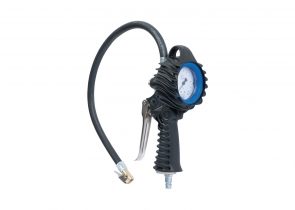 SW-STAHL manometar za pumpanje guma 0-10 bar-a crijevo 540mm umjeren prema normi 86/217/ewg 25034l