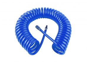 SW-STAHL spiralno crijevo za zrak sa brzim spojnicama 10 metara unutrašnji promjer 10mm, vanjski 14mm, 25051L