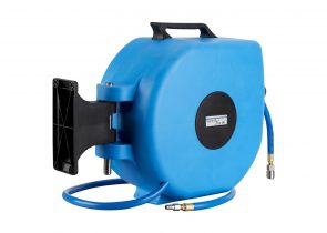 SW-STAHL kolut sa crijevom za zrak dužine 15m, 1/2″ unutarni promjer 12,5mm, u kompletu sa brzim spojkama 1/4″ 25061L