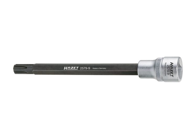 HAZET ključ nasadni 1/2 polydrive 10x168mm za vijke cilindra glave v.a.g (oem br.vw t10070) 2579-9