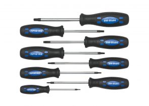 SW-STAHL set odvijača t-profil s rupom t8-40 8 kom 31500L