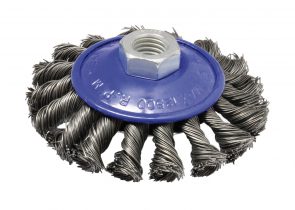 SW-STAHL brusna četka 115 mm metalna kružna sa prihvatom na navoj m14x2mm 63316SB