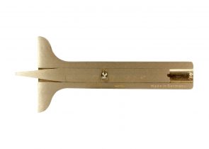 SW-STAHL alat za mjerenje dubine utora na gumi, mjerno područje od 1-10mm šubler, 72311L