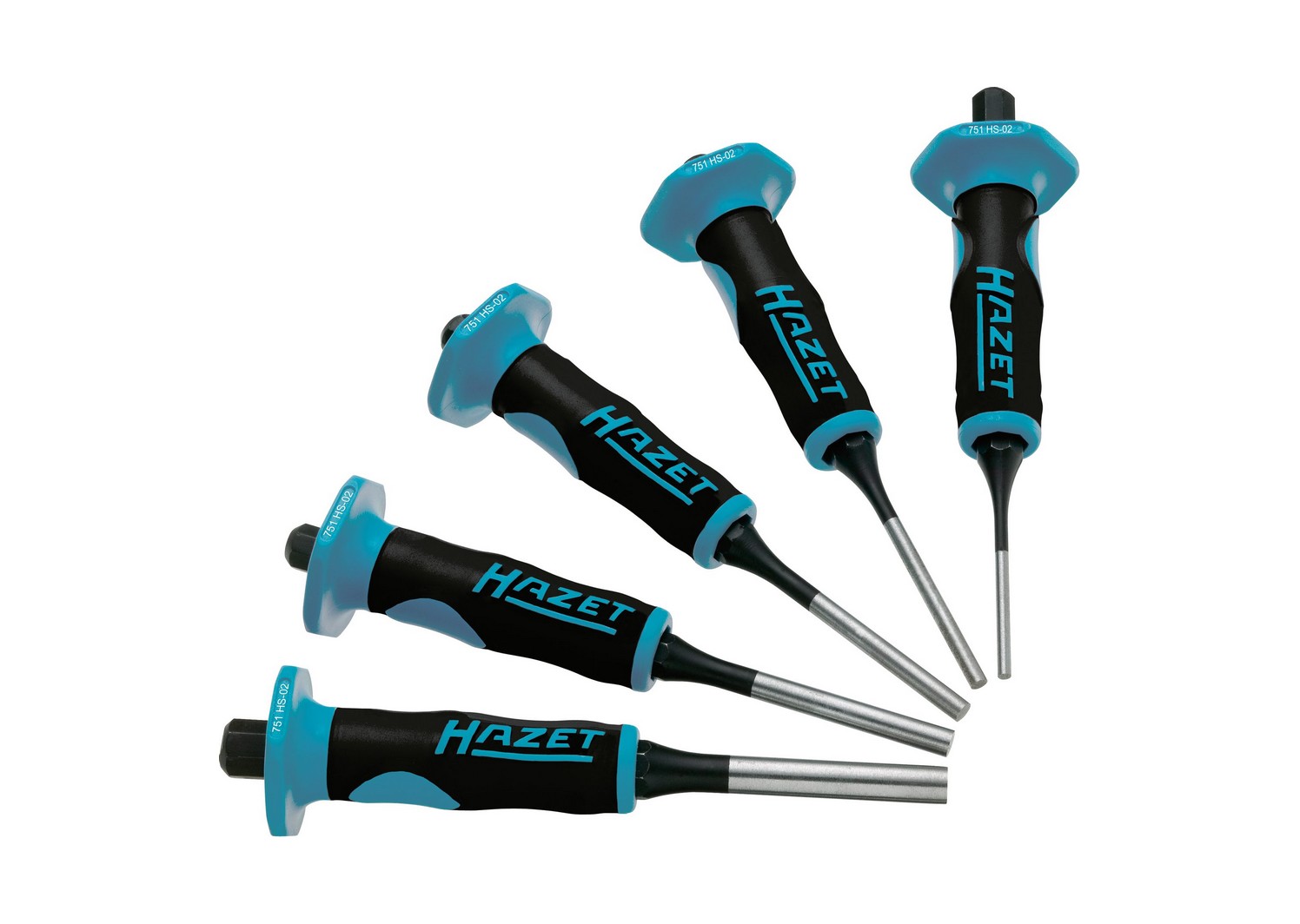 Izbijači s držačem set