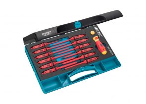 HAZET set odvijača električarskih do 10.000V, 6 ravna, 5 križna, 3 torxa, 804VDE/14