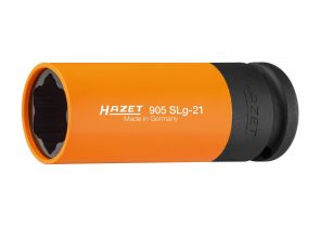 HAZET ključ nasadni 1/2 udarni s pvc zaštitom, 21mm, dugi, 17/3 hyundai, kia, 905SLG-21
