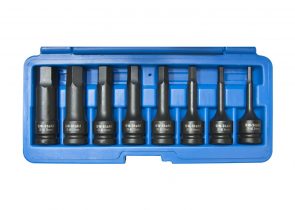 SW-STAHL ključ udarni 1/2″ imbus 75mm 5-19mm set 8 dijelni S5481