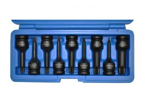 SW-STAHL ključ nasadni 1/2″ udarni 12-kutni 75mm m4-m16 set 9 dijelni S5482