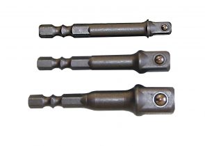 SW-STAHL set adaptera za aku bušilice za račnu 1/4″,3/8″ i 1/2″ 3 dijelni, S8204