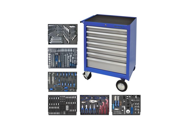 Rad. Kolica 7 ladica 322 alata