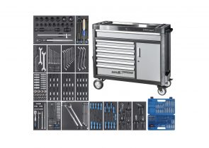 Rad. Kolica 7 ladica 455 alata