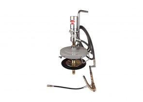 APAC pumpa za mast za bačvu 25-30kg, set, pumpa 50:1, 1/4, crijevo 3m, pištolj, potisna ploča 310mm, 1780CK