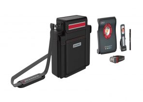 SCANGRIP komplet LED lampe za provjeru laka na vozilima, punjač, torba za nošenje, 49.0217