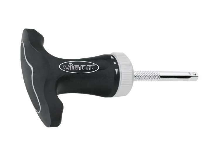 VIGOR račna 1/4″ s t-ručkom dužine 150 mm, V1032