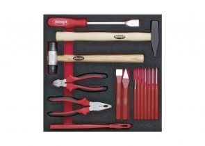 VIGOR set alata za kolica 15 dijelni u spužvastom umetku, V1521