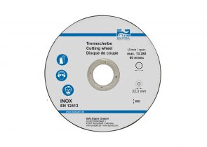 Rezna ploča 125×1,0x22mm set 10 dijelni