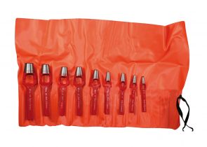 Komplet probijača s drškom 9 dijelni