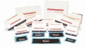 ITALMATIC zakrpa za krpanje guma (fleka) 45×45 (100 komada) 3070060IT