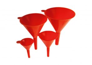 SW-STAHL set plastičnih lijevaka, veličine 50, 75, 100 i 125 mm – 07378l