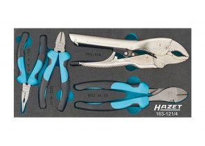 Set kliješta u spužvastom umetku 4-dj. 163-121/4