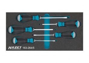 Set odvijača u spužvastom umetku 5-dj. 163-264/5