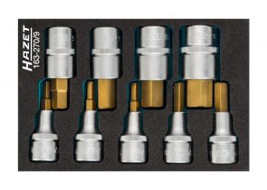 Set nasadnih ključeva u spužvastom umetku 9-dj. 163-270/9