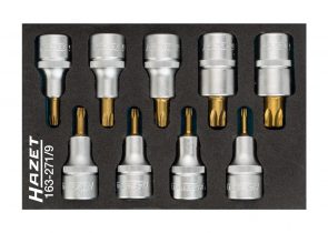 Set nasadnih ključeva u spužvastom umetku 9-dj. 163-271/9