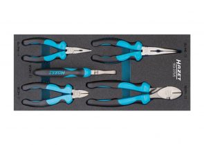 Set kliješta u spužvastom umetku 5-dj. 163-375/5