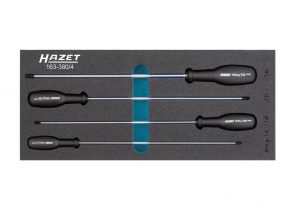 Set odvijača u spužvastom umetku 4-dj. 163-380/4