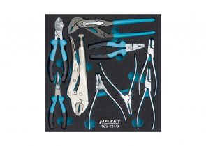 Set kliješta u spužvastom umetku 9-dj. 163-424/9