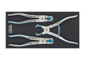 Set kliješta u spužvastom umetku 3-dj. 163-425/3