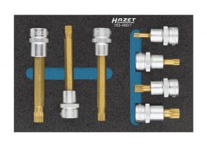 Set nasadnih ključeva u spužvastom umetku 7-dj. 163-460/7