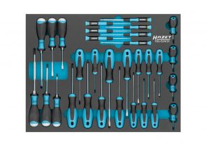 Set odvijača u spužvastom umetku 31-dj. 163-524/31