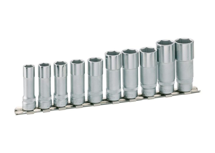 Set ključ nasadni 3/8″ 6kutni 10-19  10 djelni set