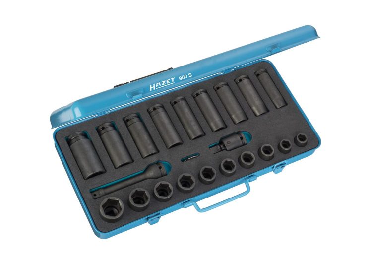 Set nasadnih ključeva 1/2″ 23-dj. 6k udarnih