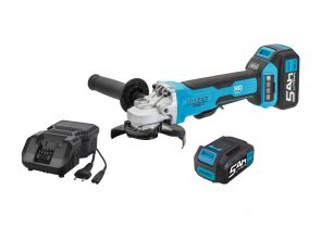 Brusilica kutna aku.125mm,18v, 1×5,0 ah