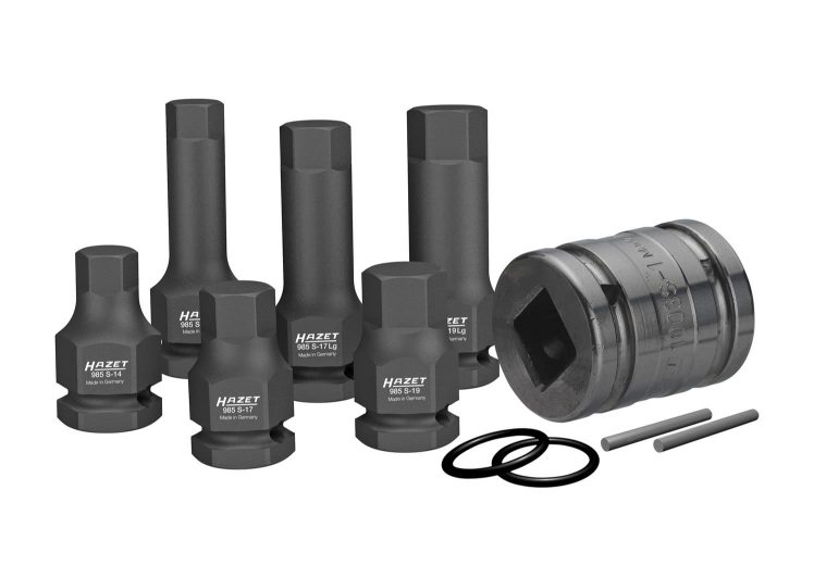 Set ključ nasadni 1/2″ udarni imbus kratki i dugi 11dj. Set