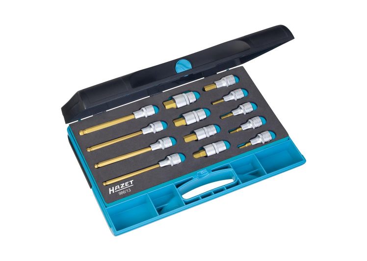 Set ključ nasadni 1/2″ imbus 13dj. -Kuglasta glava, tin-presvlaka