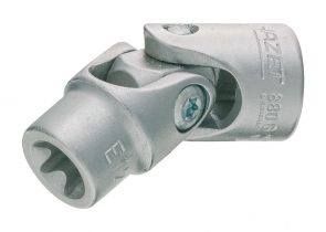 Ključ nasadni 3/8″ torx ženski  e8 zglobni