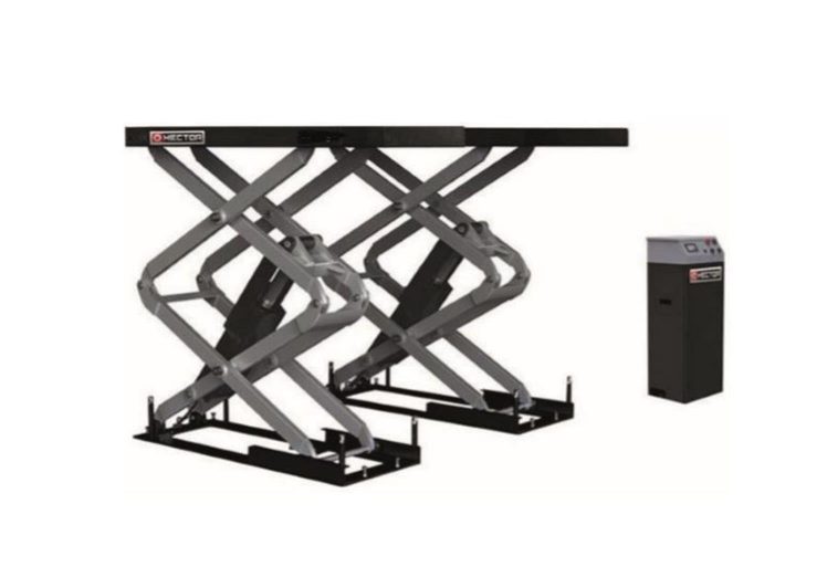 škarasta dizalica ukopna 3500 kg 230 v