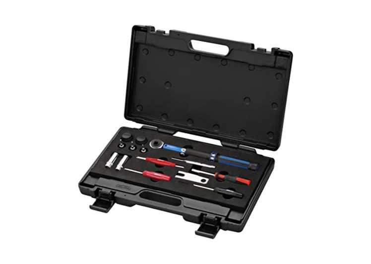 KS TOOLS alat za montažu i demontažu tpms ventila, 13 dijelni, 1.001.180