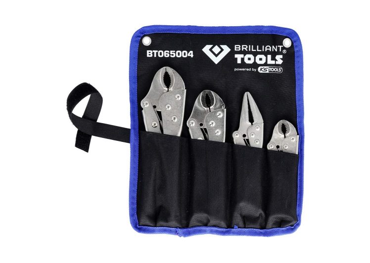 BRILLIANT TOOLS set grip kliješta 4-dijelni, BT065004