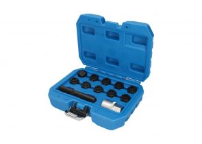 BRILLIANT TOOLS set za skidanje sigurnosnih vijaka na kotaču za mercedes, 12-dijelni, BT691210