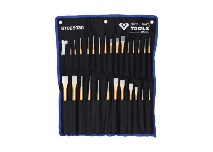 BRILLIANT TOOLS set sjekača i točkala 28-dj. – BT085030