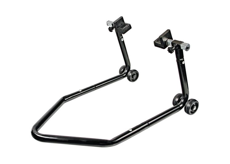 Stalak za motocikl LAMPA stražnji crni