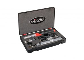 VIGOR aparat za varenje plastike u setu sa spojnicama – v3551n