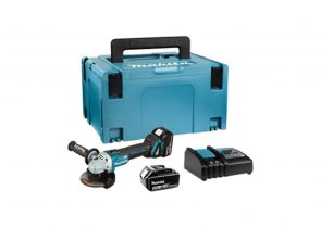 Profesionalna MAKITA akumulatorska kutna brusilica 18v + dc18rc + 2 x bl1850b – dga504rtj