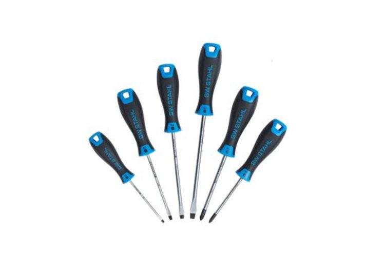 SW-STAHL set odvijača ravni + ph, 6-dijelni – 32810l